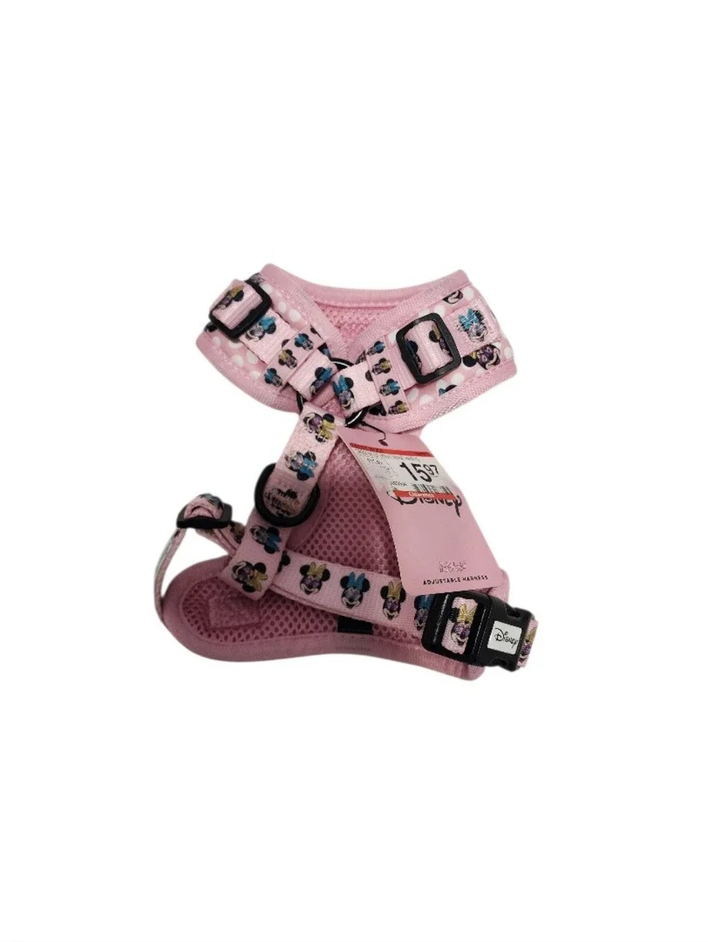 Sasyy Woof Minnie Mouse Dog Harness Nwt